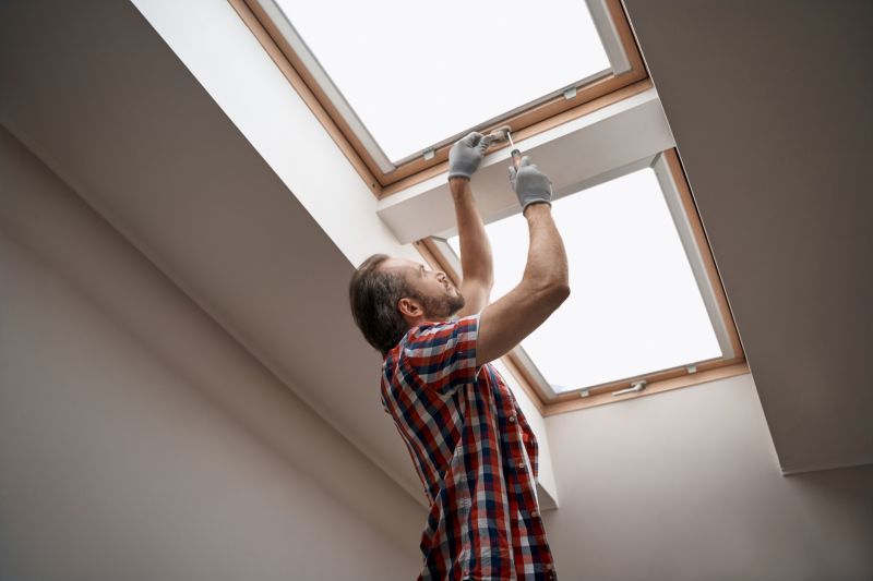Skylight Installed in Attic